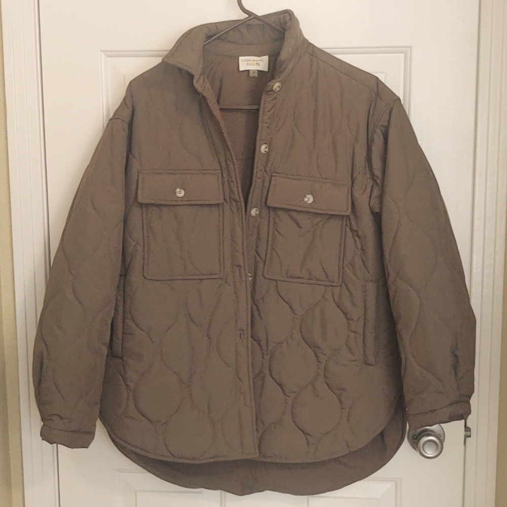 Oversized Quilted Jacket
